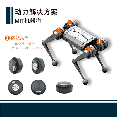 MIT四足机器狗动力解决方案